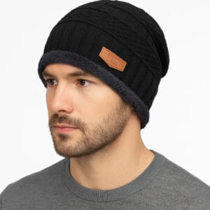 Gorro de Poliéster Felpudo Unissex Tamanho Único Adulto Sortido - JMD Import - Imagem 2