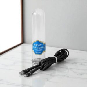 Cabo de Dados Ubs Iphone Tipo C e V8-3.4A-Inova - Imagem 2