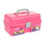 Maleta Feminina com 2 Bandejas Articuladas 33x20x16cm - Arqplast