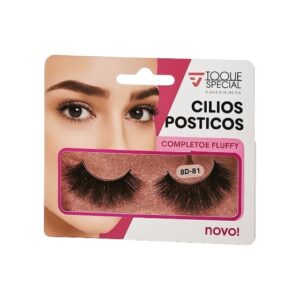 Cílios Postiços Profissional Completo e Fluffy - Toque Special