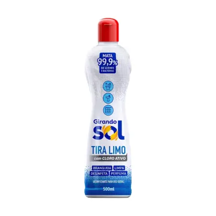 Desinfetante de Uso Geral Tira Limo com Cloro Ativo 500ml - Girando Sol