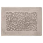 Toalha para Piso Felpudo Jacquard Confort Centro Navalhado 70x50cm - Döhler