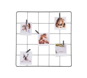 Mural de Fotos Decorativo Aramado com 6 Pregadores - Azzo - Imagem 3