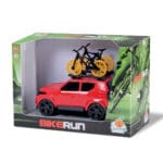 Brinqedo Carrinho de 20cm com Biciletas Bike Run CIty - Orange