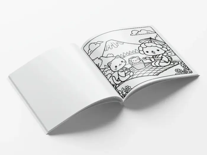 Livro para Colorir (Estilo Bobbie Goods ) + 12 Canetinhas Touch Edição 4 - Cute & Comfy - Imagem 3