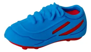 Borracha Escolar Soccer 2 Chuteiras e 1 Bola Customizável e Desmontável- brw - Imagem 5