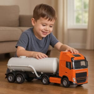Brinquedo Caminhão Truck Bruto Tanque de 35cm - Samba Toys - Imagem 2