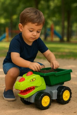 Brinquedo Dino Construction Caçamba de 35cm - Samba Toys - Imagem 2