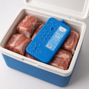 Bloco de Gelo de 400ml com Revestimento de Plastico de 14x1,5x25cm - Casita - Imagem 3