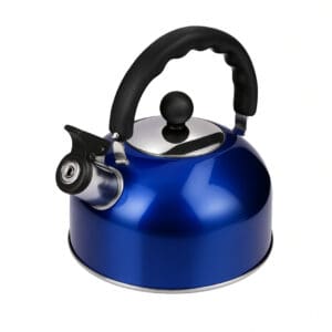 Chaleira de Inox Metálizada com Aviso Sonoro de 2,5 Litros - Thika