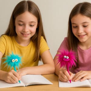 Caneta Esferiográfica de Gel Apagável 0.7MM CRAZY FLUFFLES - BRW - Imagem 3