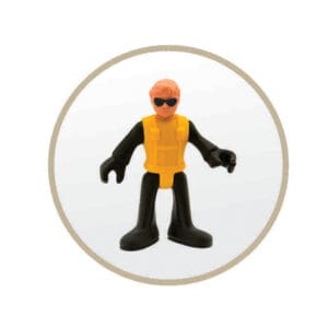 Brinquedo Rex Attack de 40cm que Lança Missil - Adijomar - Imagem 3