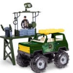 Brinquedo Force Militar WarFare com Veiculo, Bote e Armas - Samba Toys
