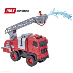 Brinquedo Caminhão Max Bombeiros de 48cm - Adijomar - Imagem 2