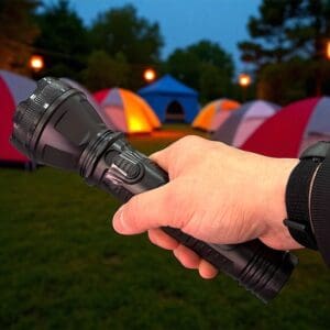 Lanterna Recarregavel de 22cm 3W e Bateria de 900mAh CR-3259 - Caerus - Imagem 2