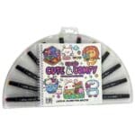Livro para Colorir (Estilo Bobbie Goods ) + 12 Canetinhas Touch Edição 4 - Cute & Comfy