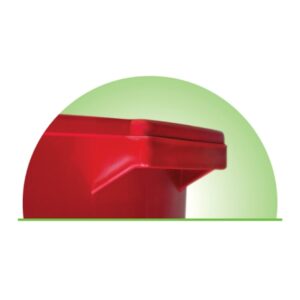 Bacia Canelada Grande de 40 Litros Primeira Moagem - ArqPlast - Imagem 2