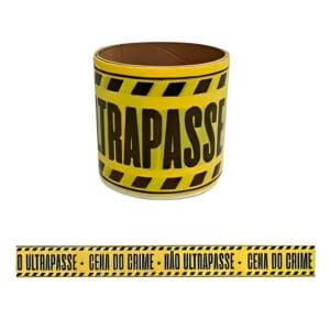 Faixa Decorativa Cena do Crime Não Ultrapasse de 6M - Toy Master