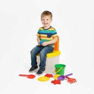 Cadeirinha Infantil Praia com 8 Peças - Simo Toys - Imagem 2