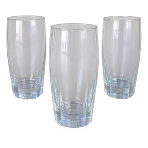 Conjunto com 3 Copos de Vidro Flórida 365ML - PRATICASA