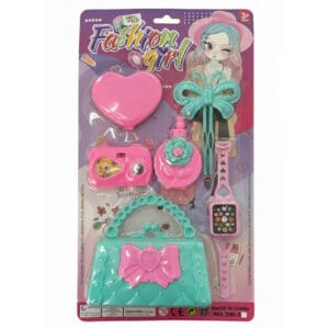 Brinquedo Hora da Beleza com 6 Peças Fashion Girl - MIKI TOY