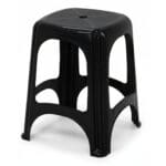 Banqueta de Plástico ECO de Polipropileno Niterói Preta - Tramontina