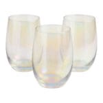 Conjundo com 3 Copos de Vidro Fruta-Cor Califórnia 475ML - PRATICASA