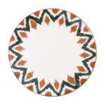 Prato Raso de Cerâmica com 26cm Unni Boho - Oxford