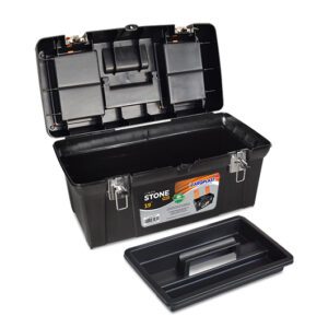 Maleta de Ferramentas Stone Pro Aço de 19" Primeira Moagem - ArqPlast - Imagem 5