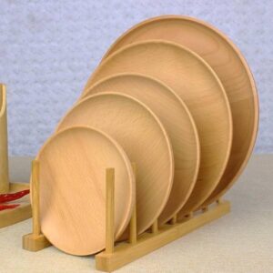 Suporte e Escorredor em Bambu de 29.5x12x10cm - Casita - Imagem 2