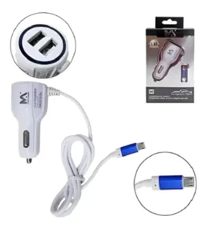 Carregador de Celular para Carro com Saida V8 e Entrada de 3,6A - Maxmidia - Imagem 2