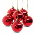 Kit 6 Bolinhas de Natal de 4cm cada Solapa - Wincy