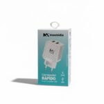 Fonte de Carregador Rápido com 2 Entradas USB de 3,6A MAX-CAR156 - Maxmidia
