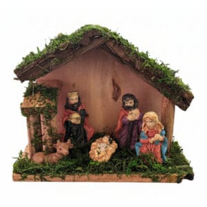 Enfeite Presépio de Natal de 16cm em Resina - Wincy