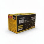 Led Decorativa Cascata Branco Quente com 100 LEDs e 8 Funções de 70cmX2,3M - Wincy