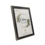 Quadro com Moldura Texturizada de Plástico para Certificados de 21x29,7cm - Cosy