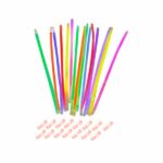 Pulseiras Neon Glow Stick Adereço para Festas - Kit com 15 Braceletes com Cores Sortidas - BR Festas