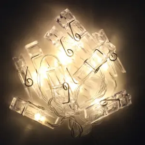 Cordão de LED Mini Prendedor AC 10I com 1,80m Warm - Magizi Tuut - Imagem 3