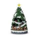 Enfeite de Natal de 23x22x40cm Luminoso e Musical Bivolt - Wincy