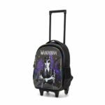 Mochila com Rodinha Wandinha e Chaveiro do Mãozinha - MGM Wednesday