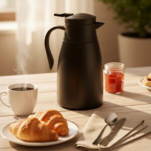 Garrafa Térmica de 1L com Ampola de Vidro - MDL Import - Imagem 2