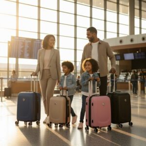 Mala de ABS de 31L/10kg 4 Rodas 360° Destacáveis - UPFORYOU - Imagem 2