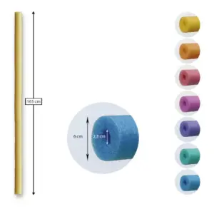 Espaguete / Flutuador com Furo de 150cm - Acqua Flex - Imagem 3