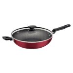 Frigideira Wok Loreto em Alumínio com Revestimento Interno e Externo em Antiaderente Starflon Max de 28 cm 3,3 L - Tramontina