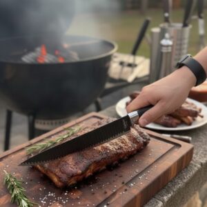 Faca de Cozinha Bahamas 10" Em aço inox e Fibra - Caerus home - Imagem 2