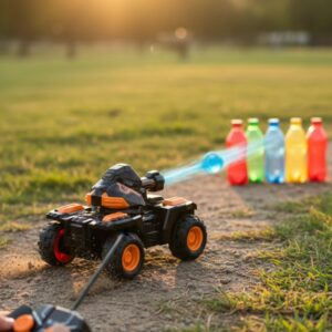 Brinquedo Tanque de Controle Remoto com Lançador de Bolinhas de Gel - Toy king - Imagem 2