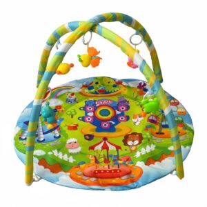 Brinquedo Tapete Infantil de Plástico com Tecido Baby Game Blanket - Toy King