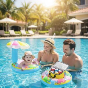 Bóia Ilha Inflável de 60x67cm - POP - Imagem 2