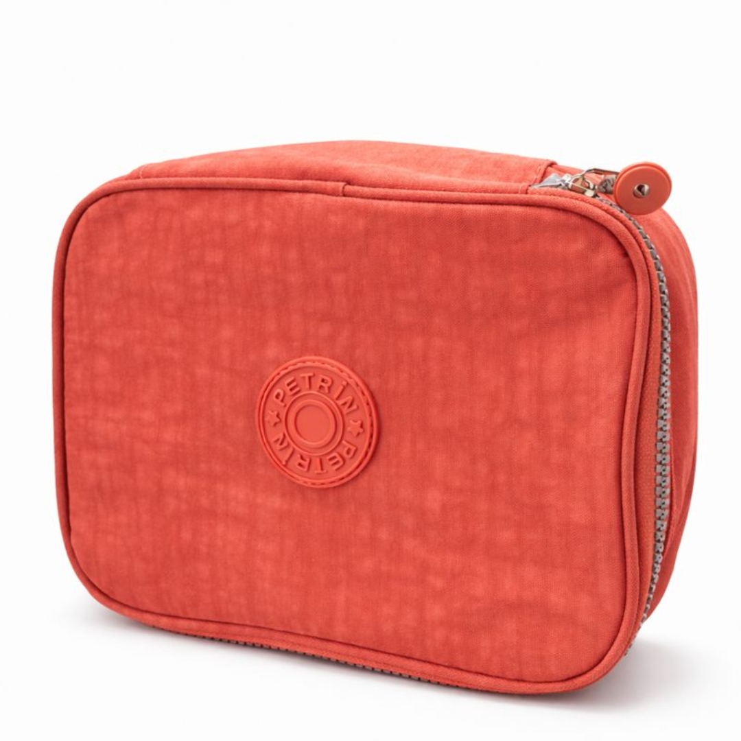 Estojo Box Escolar em Nylon 22.5x16x5.5cm - Petrin - Imagem 1