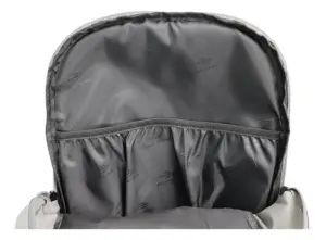 Mochila 100% Poliéster de 20 Litros Cinza com Preto 45x28x14cm - Mormaii - Imagem 3